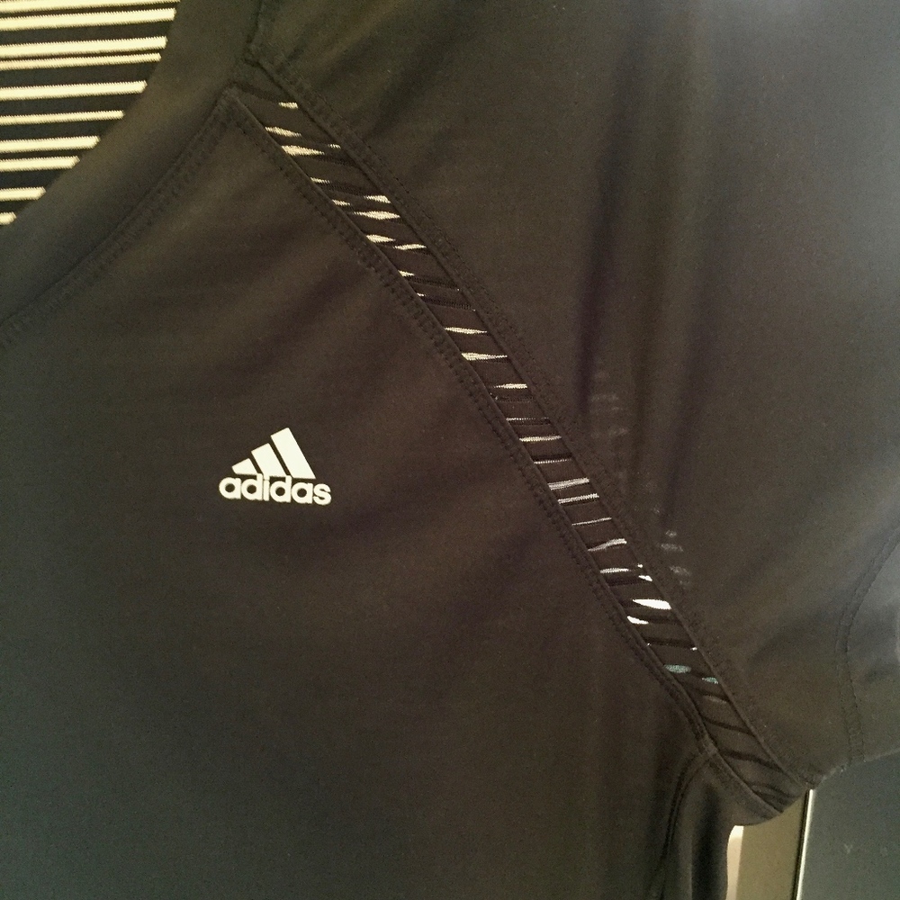 Adidas Climalite short sleeve workout tee large